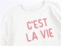 Name It jet stream/cest la vie printet loose t-shirt